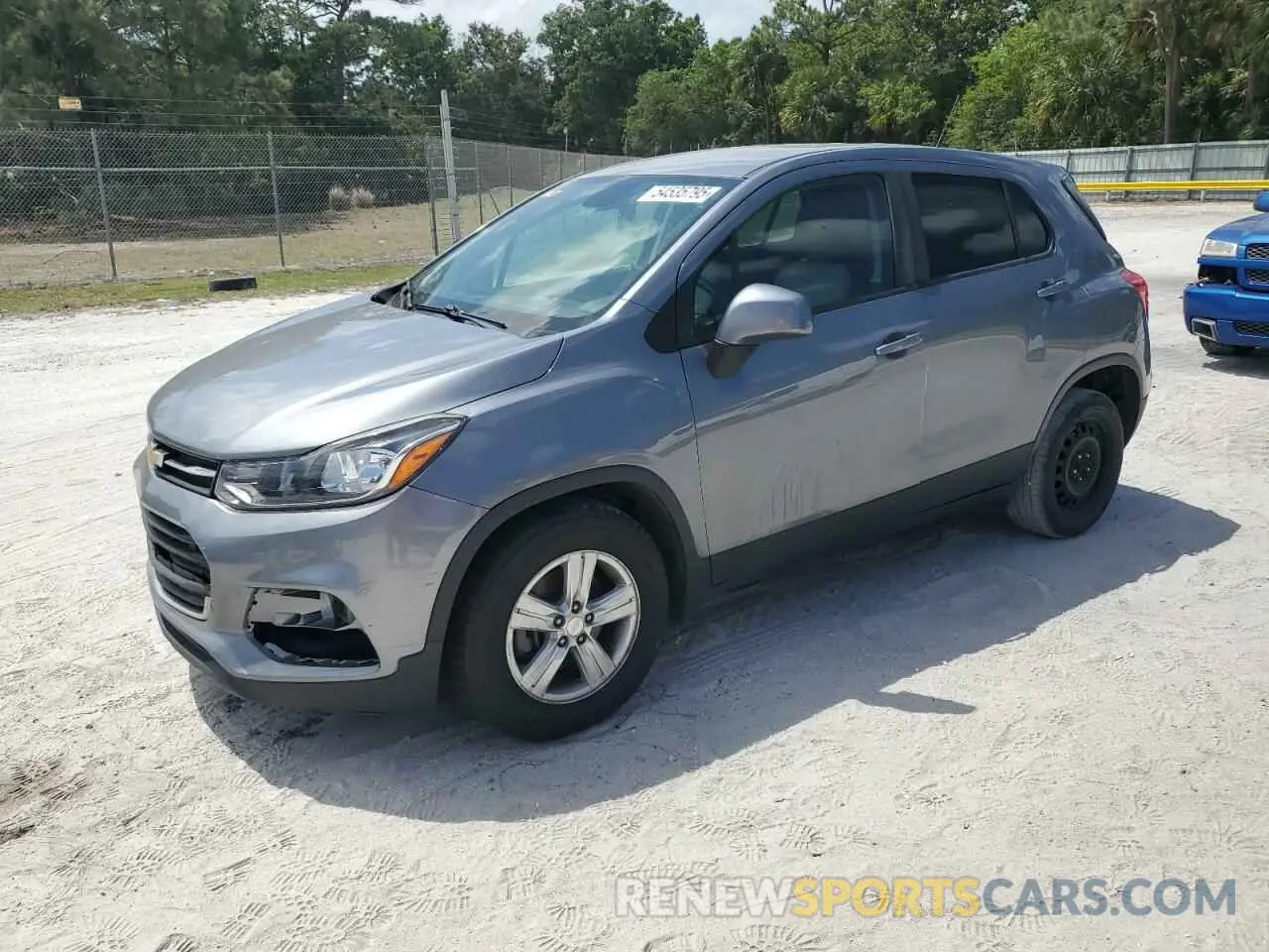 1 Photograph of a damaged car 3GNCJKSB3LL194784 CHEVROLET TRAX 2020