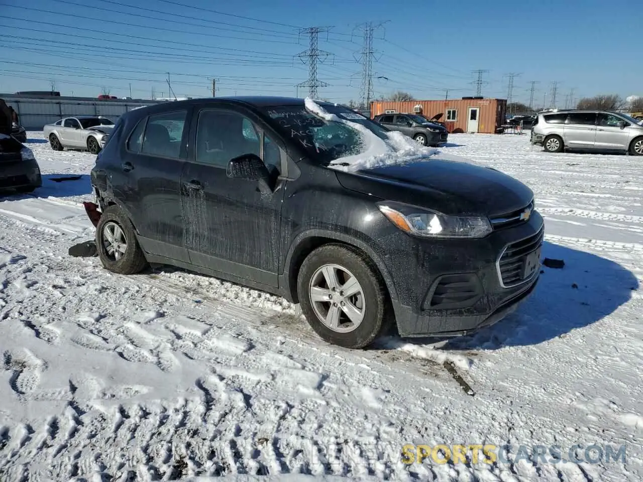 4 Photograph of a damaged car 3GNCJKSB3LL219117 CHEVROLET TRAX 2020
