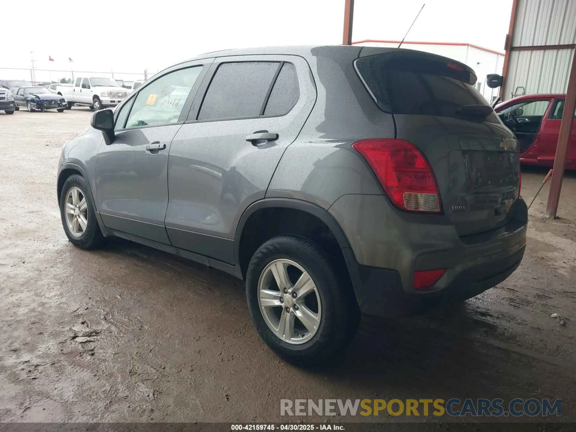 3 Photograph of a damaged car 3GNCJKSB3LL293007 CHEVROLET TRAX 2020