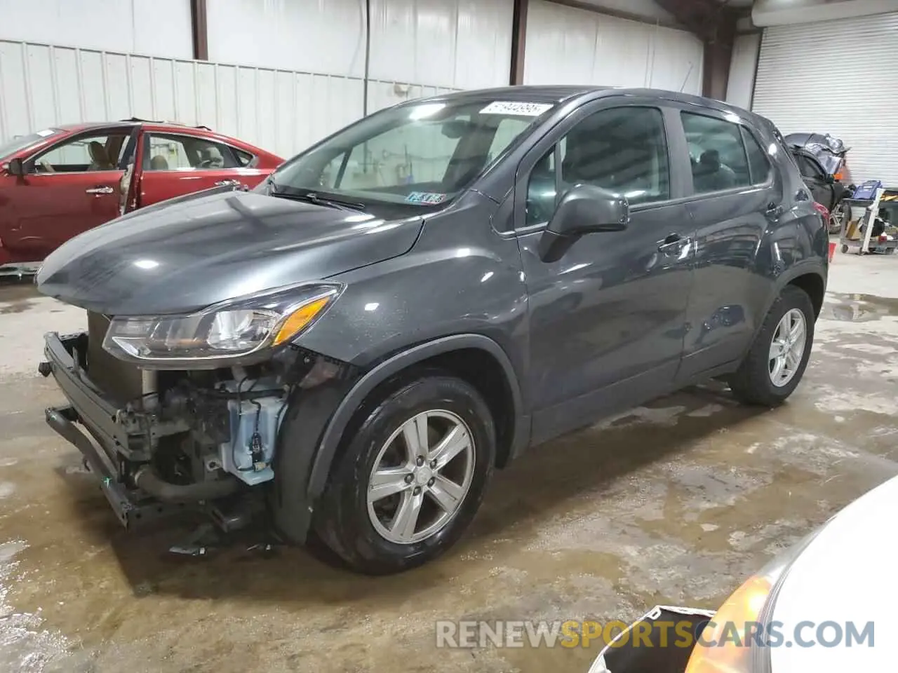 1 Photograph of a damaged car 3GNCJKSB4LL129040 CHEVROLET TRAX 2020