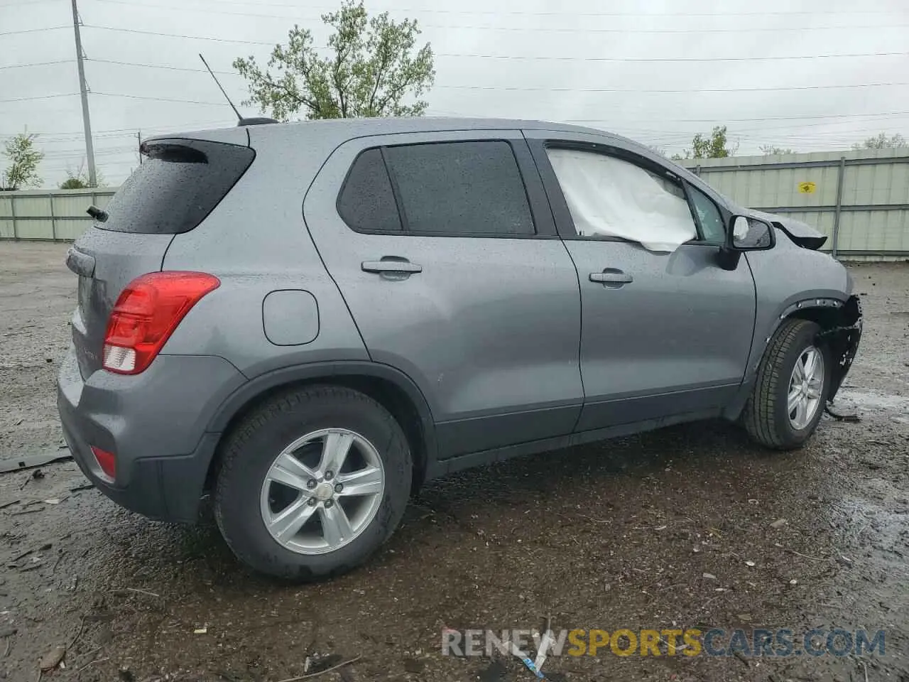 3 Photograph of a damaged car 3GNCJKSB4LL141141 CHEVROLET TRAX 2020