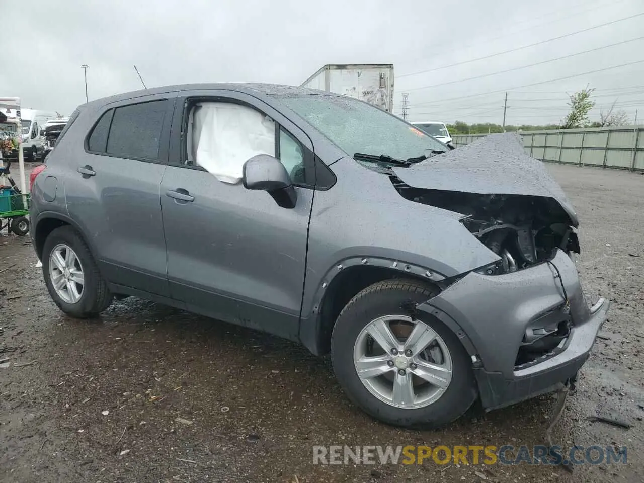 4 Photograph of a damaged car 3GNCJKSB4LL141141 CHEVROLET TRAX 2020