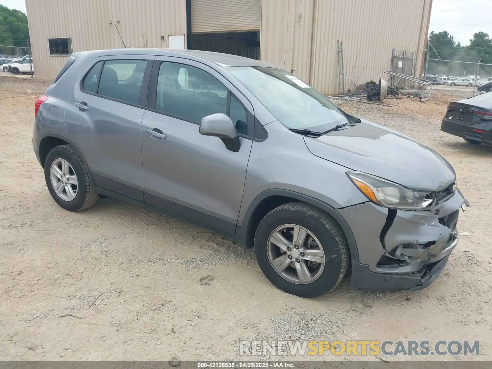 1 Photograph of a damaged car 3GNCJKSB4LL176651 CHEVROLET TRAX 2020