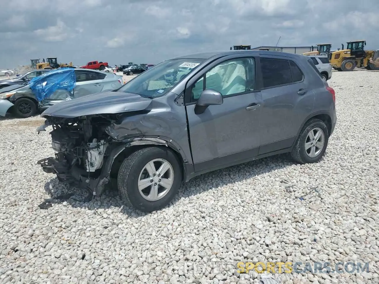 1 Photograph of a damaged car 3GNCJKSB4LL276409 CHEVROLET TRAX 2020