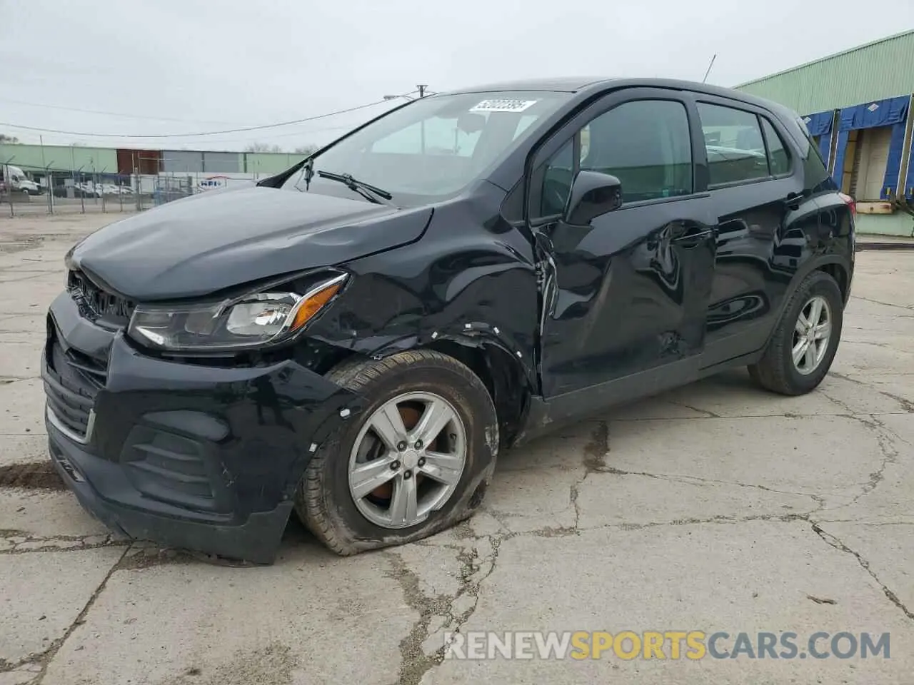 1 Photograph of a damaged car 3GNCJKSB4LL281433 CHEVROLET TRAX 2020