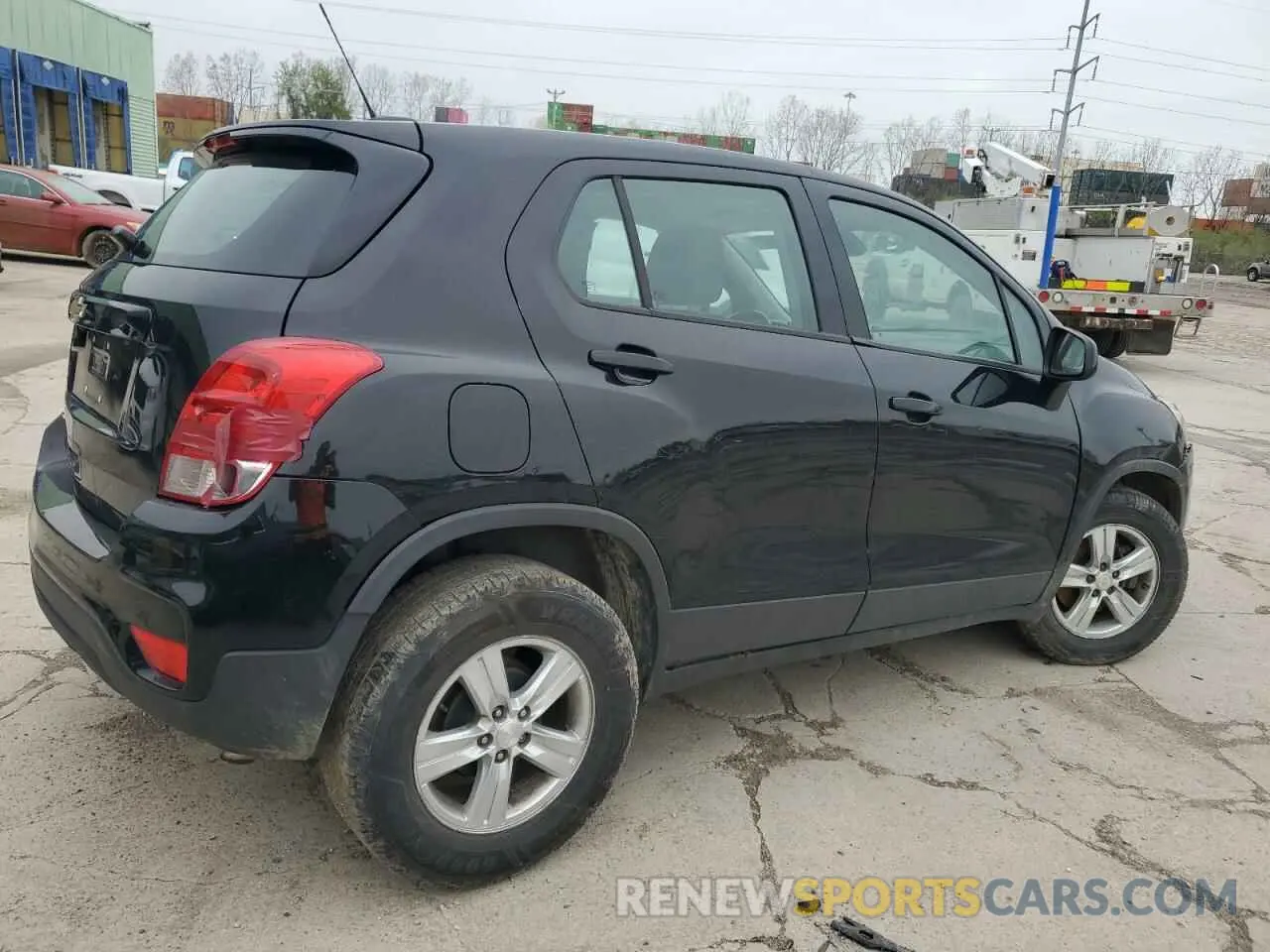3 Photograph of a damaged car 3GNCJKSB4LL281433 CHEVROLET TRAX 2020