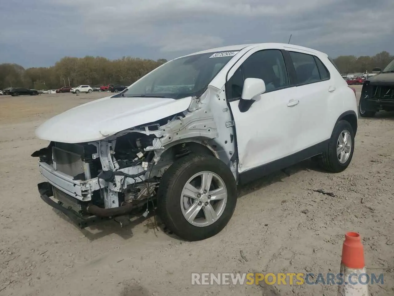 1 Photograph of a damaged car 3GNCJKSB5LL122534 CHEVROLET TRAX 2020