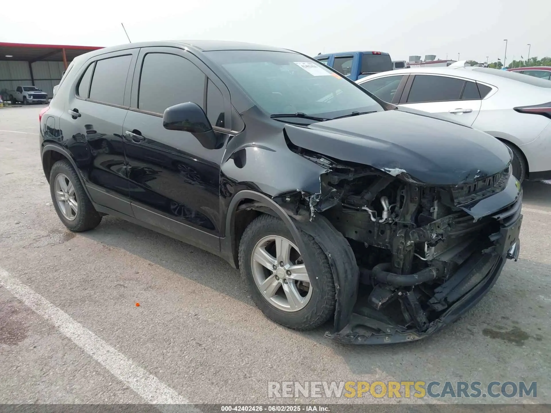1 Photograph of a damaged car 3GNCJKSB5LL122632 CHEVROLET TRAX 2020
