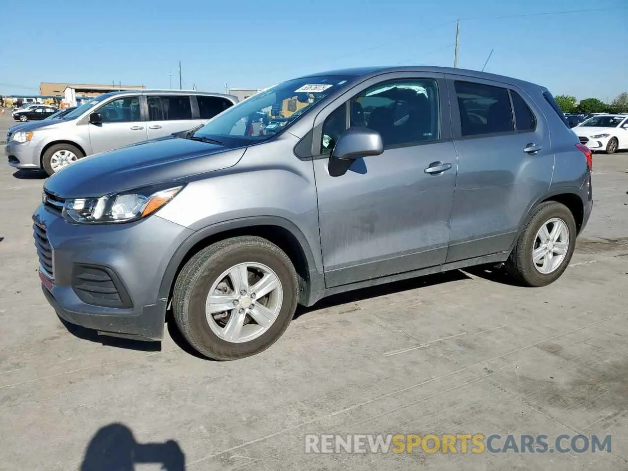 1 Photograph of a damaged car 3GNCJKSB5LL159079 CHEVROLET TRAX 2020