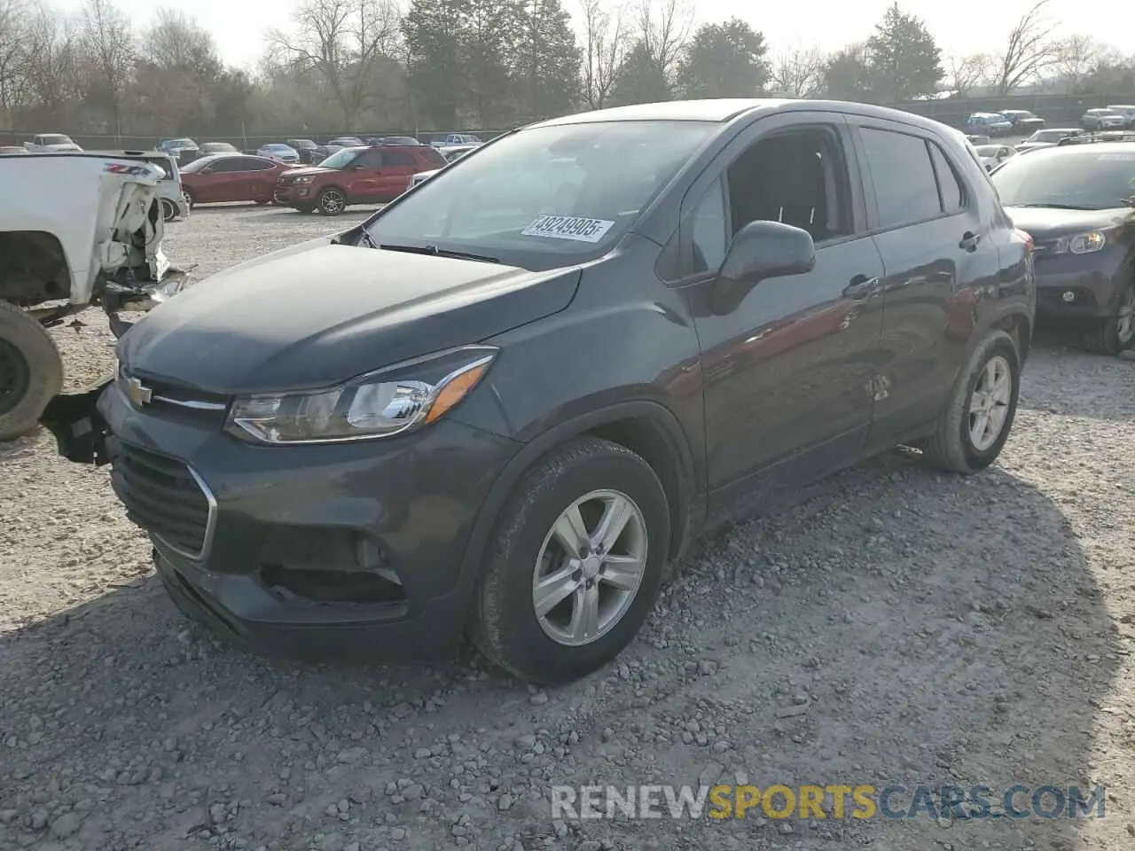 1 Photograph of a damaged car 3GNCJKSB5LL184273 CHEVROLET TRAX 2020