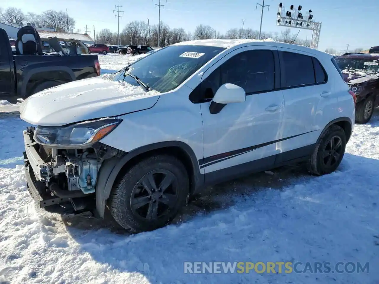 1 Photograph of a damaged car 3GNCJKSB5LL292618 CHEVROLET TRAX 2020