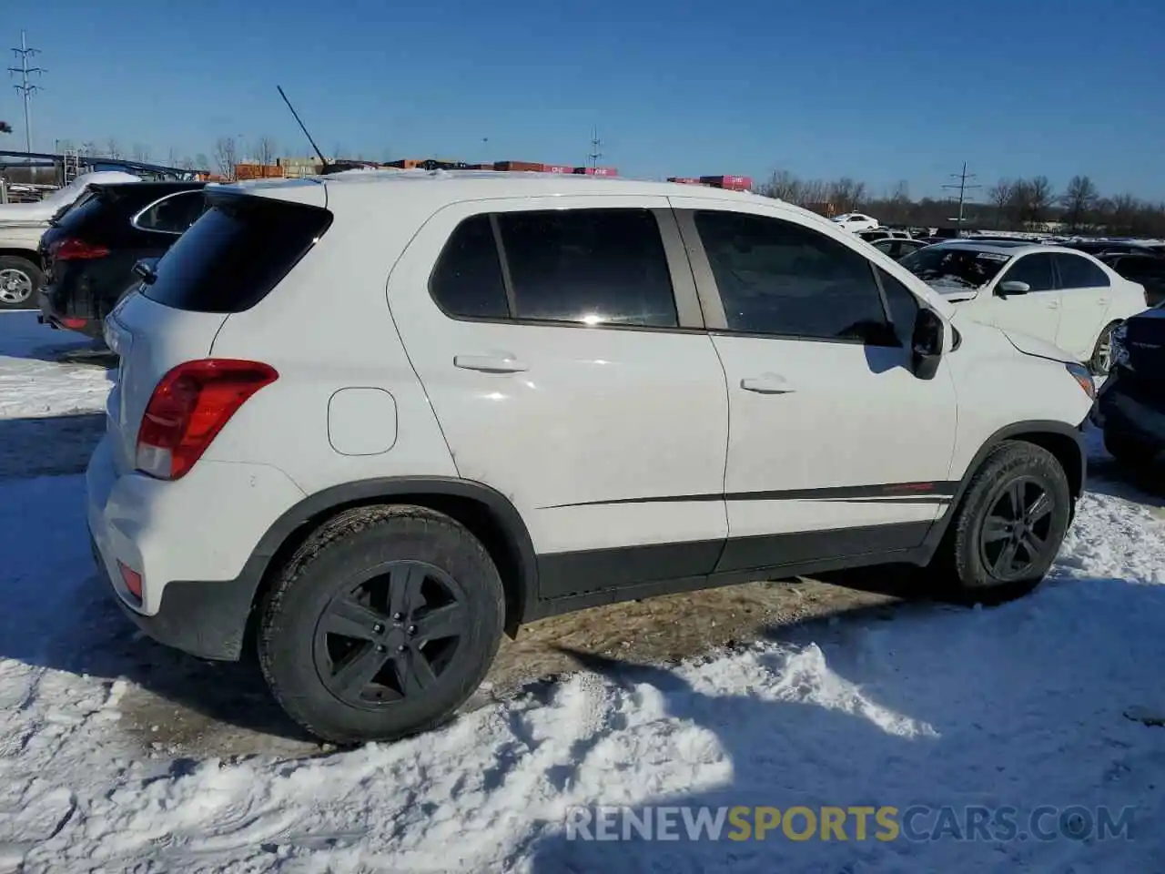 3 Photograph of a damaged car 3GNCJKSB5LL292618 CHEVROLET TRAX 2020