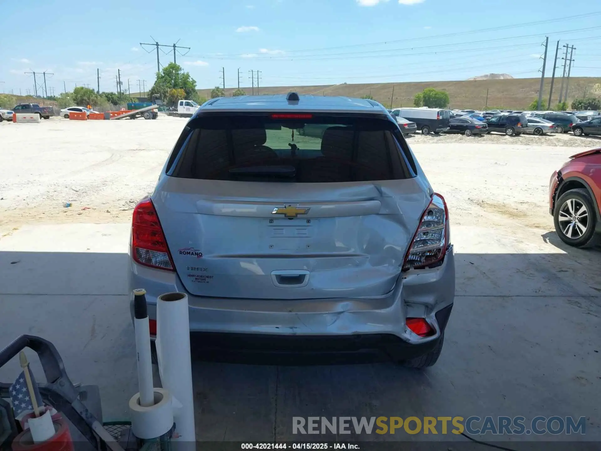 16 Photograph of a damaged car 3GNCJKSB6LL213456 CHEVROLET TRAX 2020