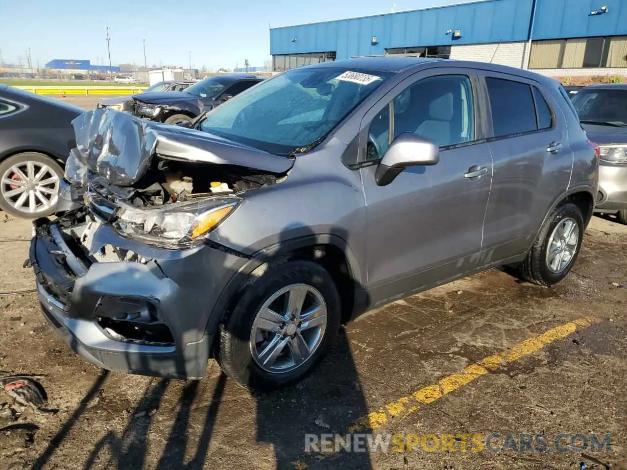 1 Photograph of a damaged car 3GNCJKSB6LL247381 CHEVROLET TRAX 2020