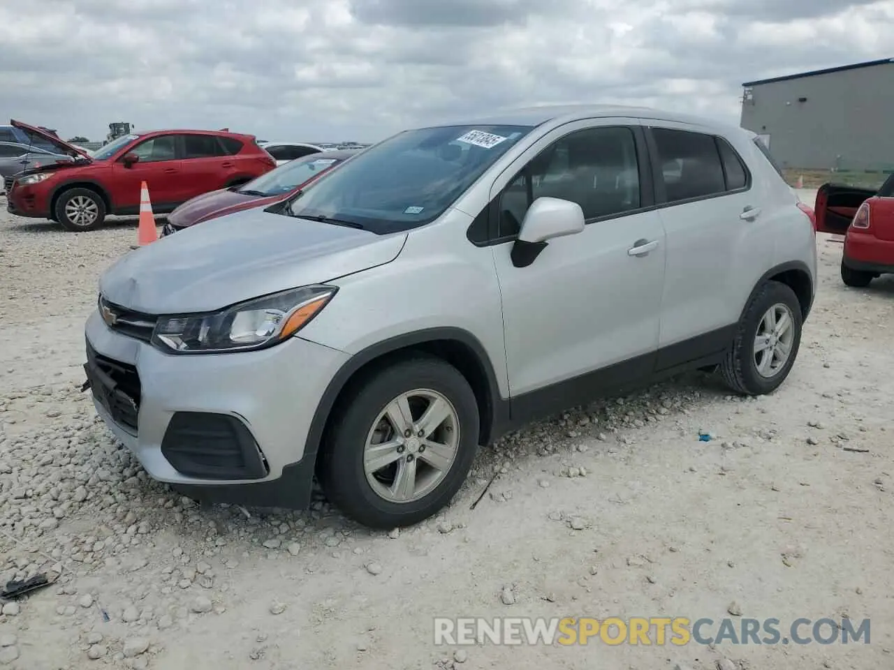 1 Photograph of a damaged car 3GNCJKSB6LL296323 CHEVROLET TRAX 2020