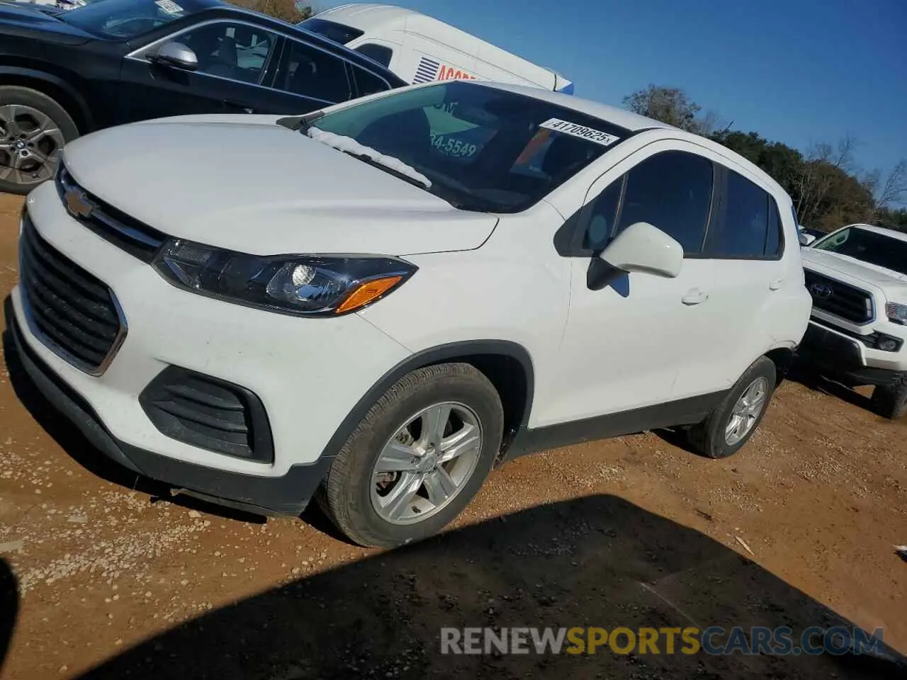 1 Photograph of a damaged car 3GNCJKSB6LL313864 CHEVROLET TRAX 2020