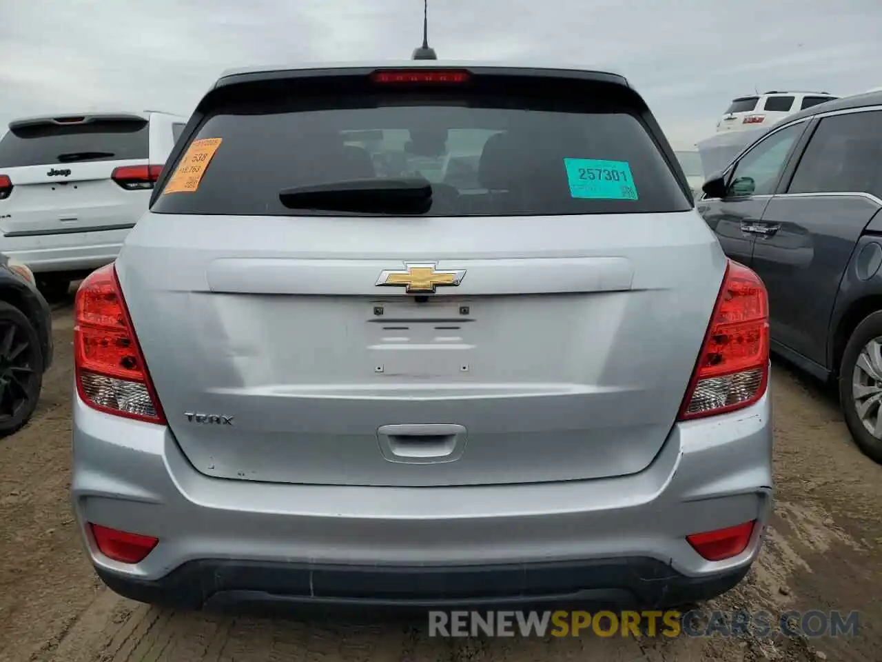 6 Photograph of a damaged car 3GNCJKSB7LL109848 CHEVROLET TRAX 2020