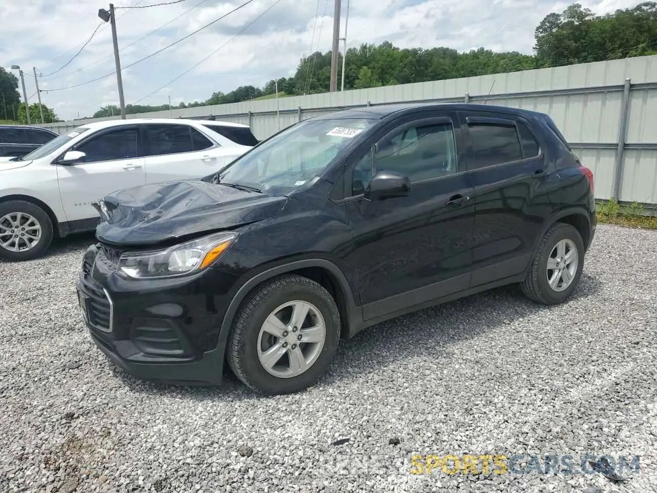 1 Photograph of a damaged car 3GNCJKSB7LL117917 CHEVROLET TRAX 2020