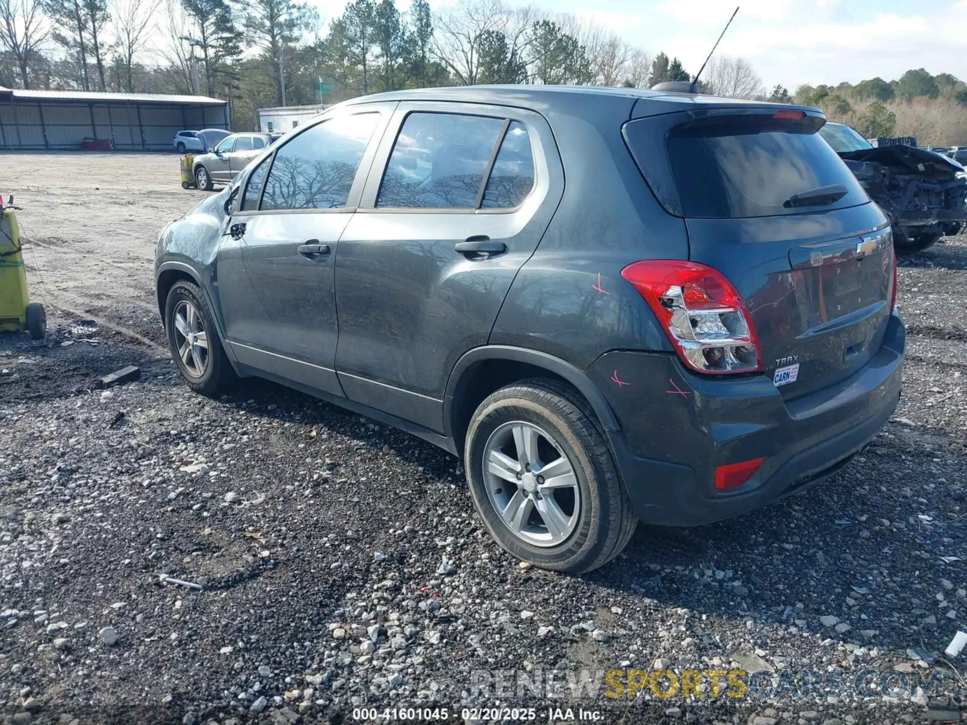 3 Photograph of a damaged car 3GNCJKSB7LL126262 CHEVROLET TRAX 2020