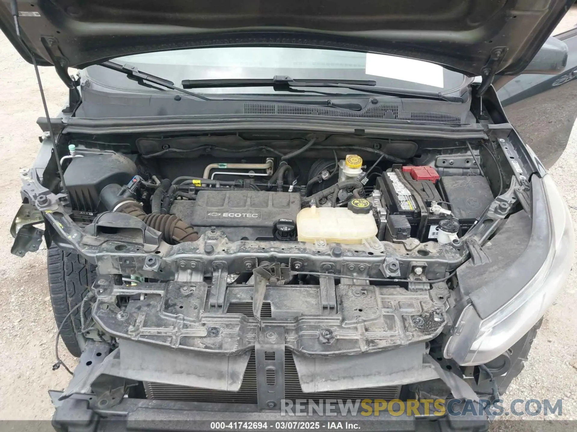 10 Photograph of a damaged car 3GNCJKSB7LL171718 CHEVROLET TRAX 2020
