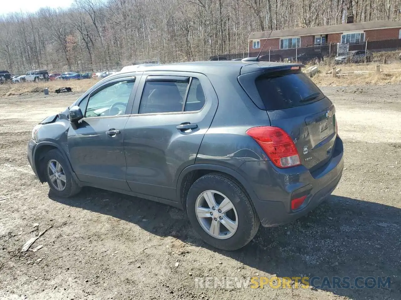 2 Photograph of a damaged car 3GNCJKSB8LL109616 CHEVROLET TRAX 2020
