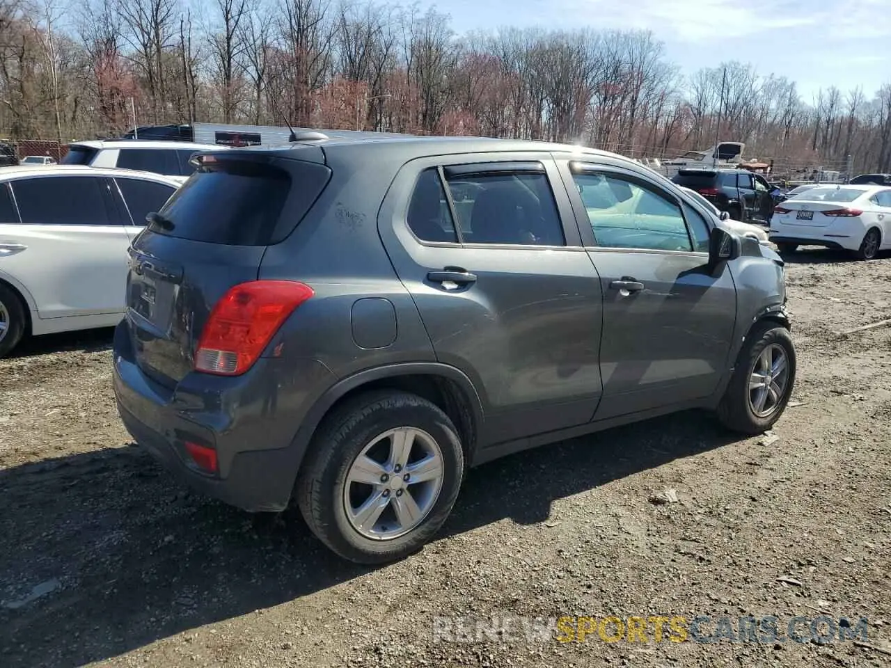 3 Photograph of a damaged car 3GNCJKSB8LL109616 CHEVROLET TRAX 2020