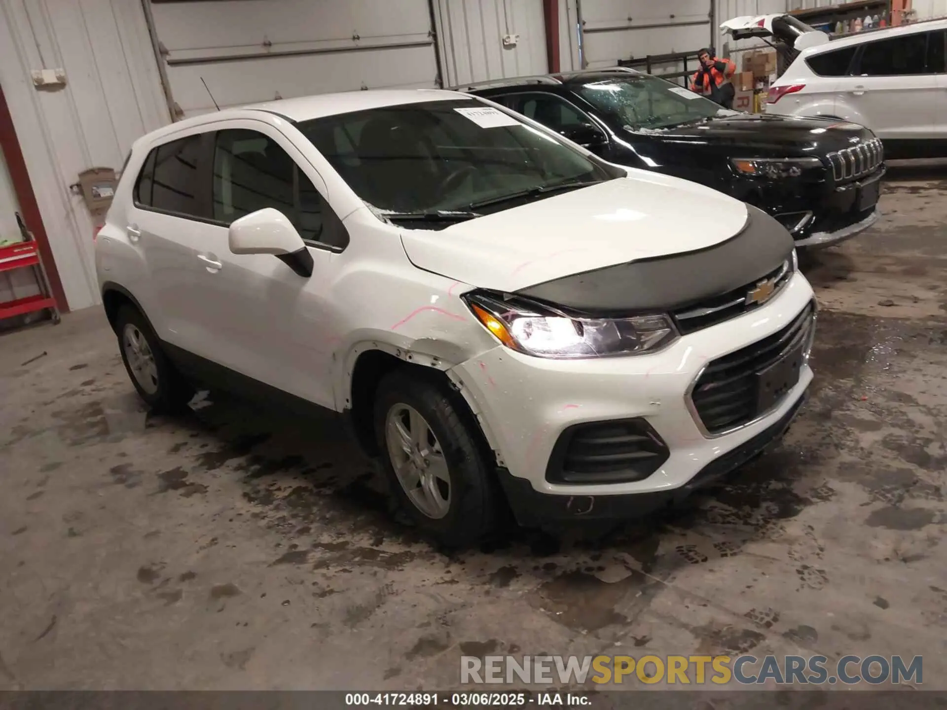 1 Photograph of a damaged car 3GNCJKSB8LL294444 CHEVROLET TRAX 2020
