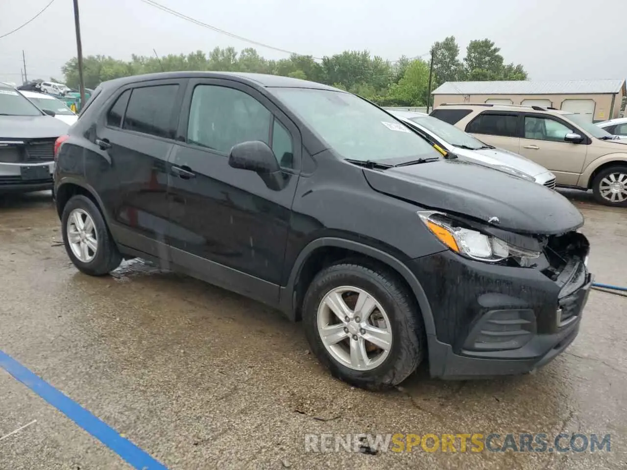 4 Photograph of a damaged car 3GNCJKSB8LL296338 CHEVROLET TRAX 2020