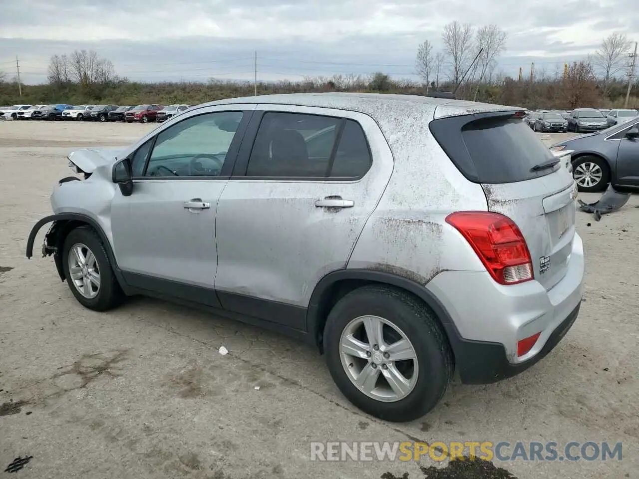 2 Photograph of a damaged car 3GNCJKSB9LL110886 CHEVROLET TRAX 2020