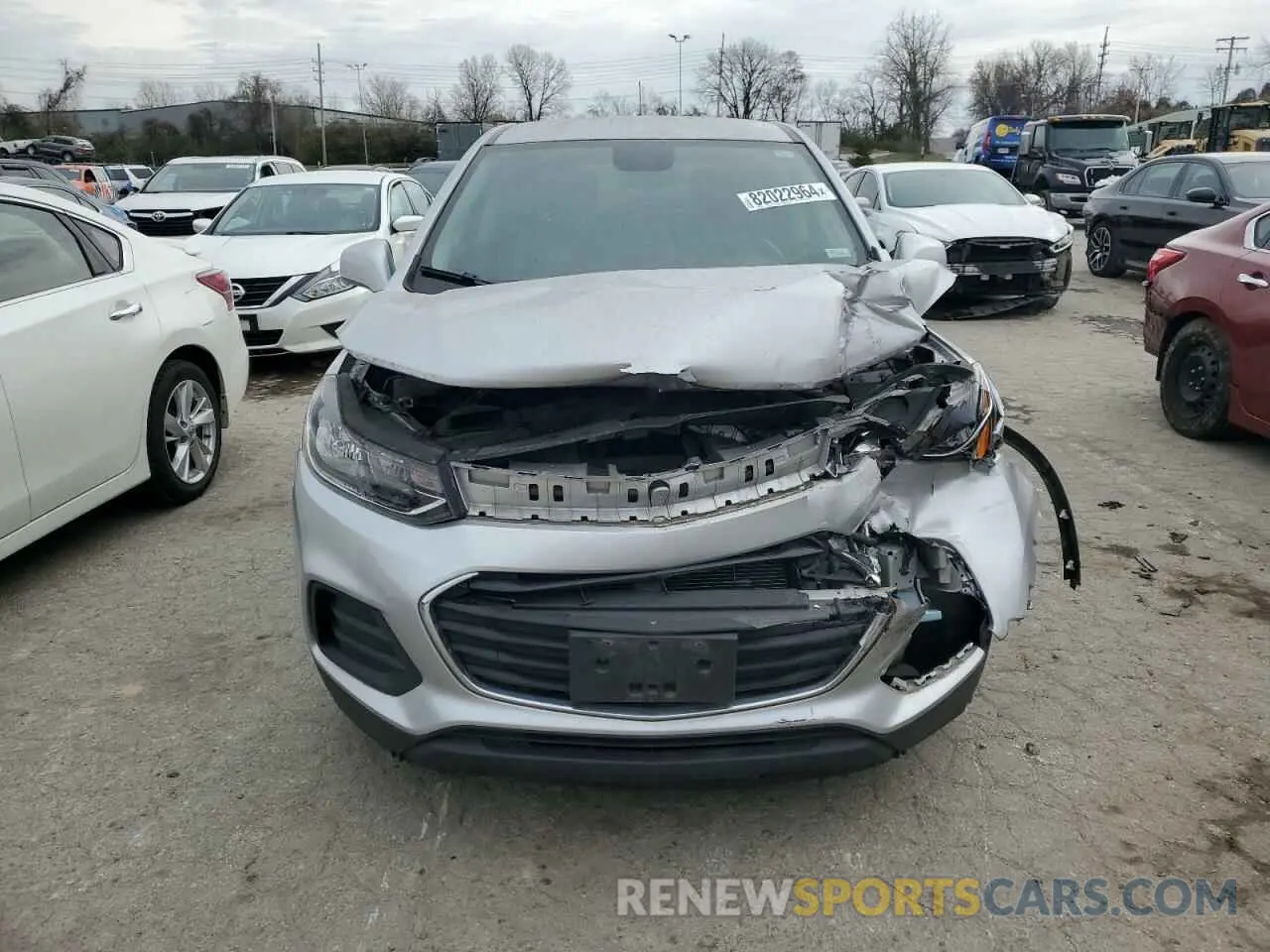 5 Photograph of a damaged car 3GNCJKSB9LL110886 CHEVROLET TRAX 2020
