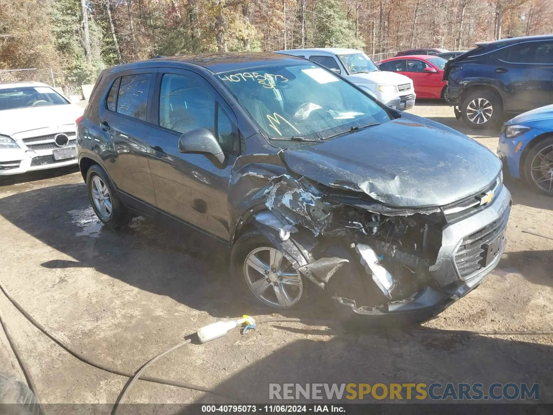 1 Photograph of a damaged car 3GNCJKSB9LL151440 CHEVROLET TRAX 2020
