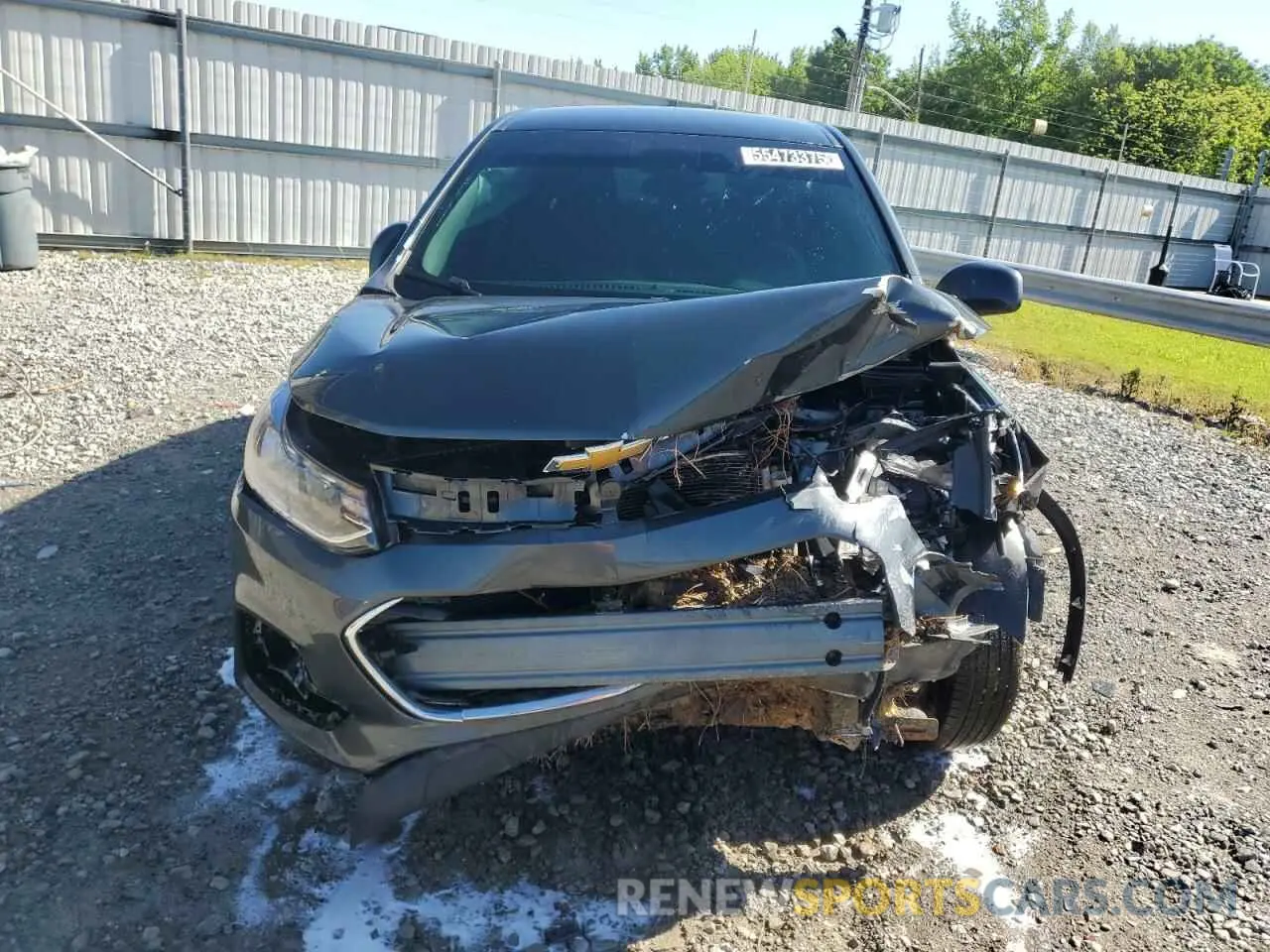 5 Photograph of a damaged car 3GNCJKSB9LL186723 CHEVROLET TRAX 2020