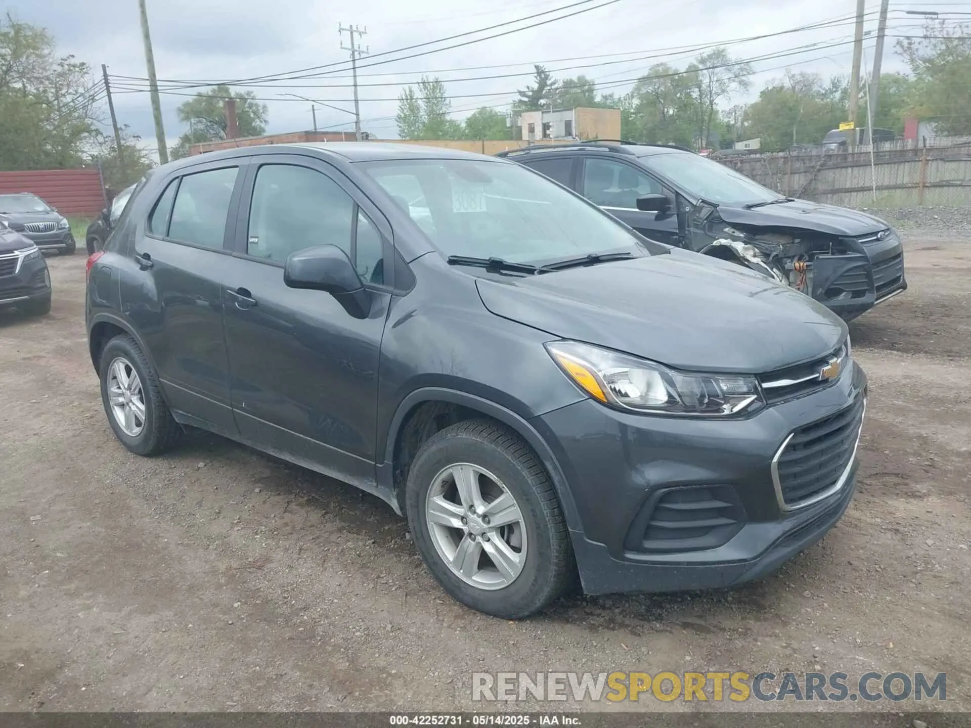 1 Photograph of a damaged car 3GNCJKSBXLL128281 CHEVROLET TRAX 2020
