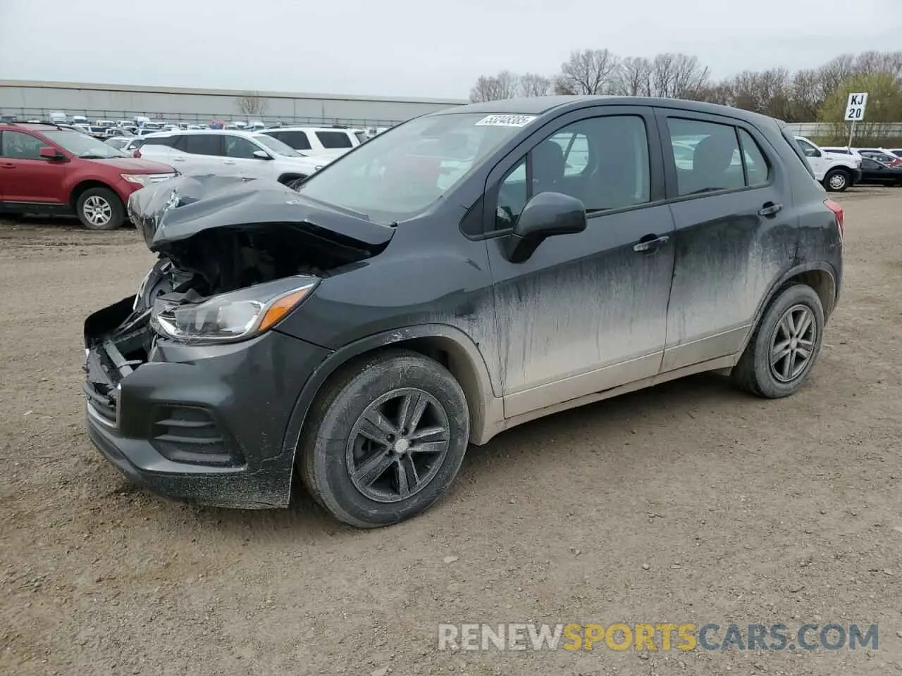 1 Photograph of a damaged car 3GNCJKSBXLL178226 CHEVROLET TRAX 2020