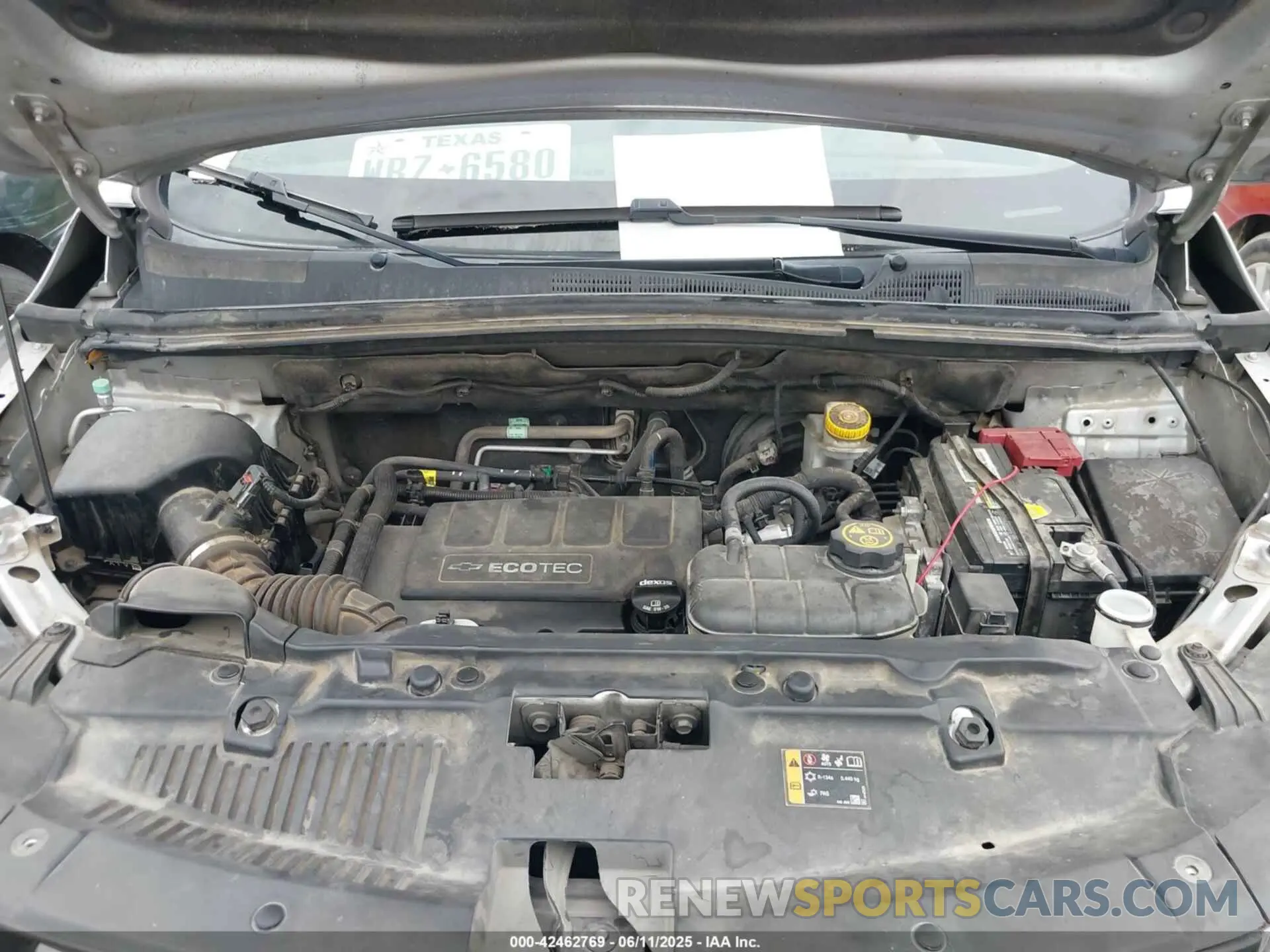 10 Photograph of a damaged car 3GNCJKSBXLL202265 CHEVROLET TRAX 2020