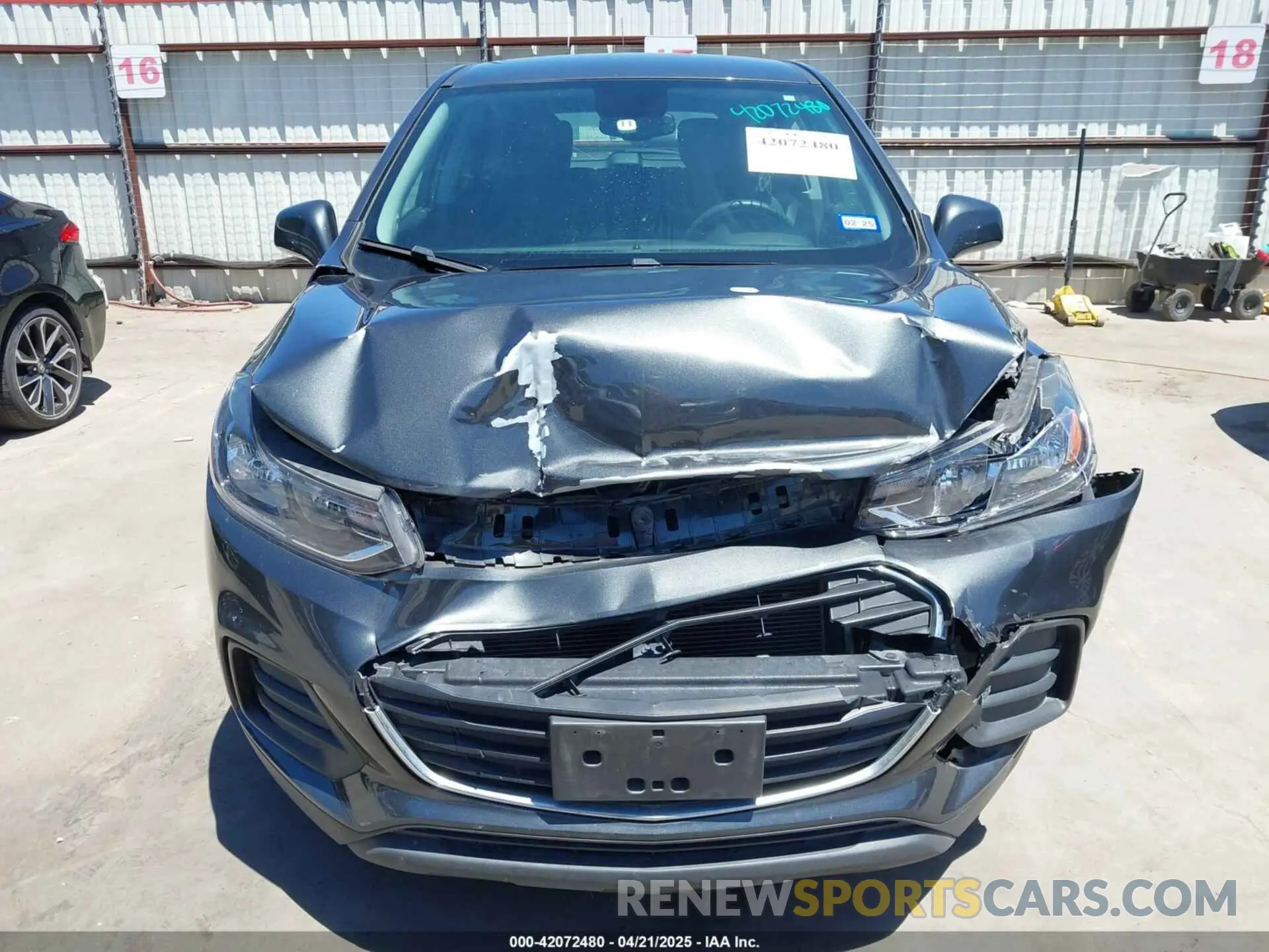 13 Photograph of a damaged car 3GNCJKSBXLL222340 CHEVROLET TRAX 2020