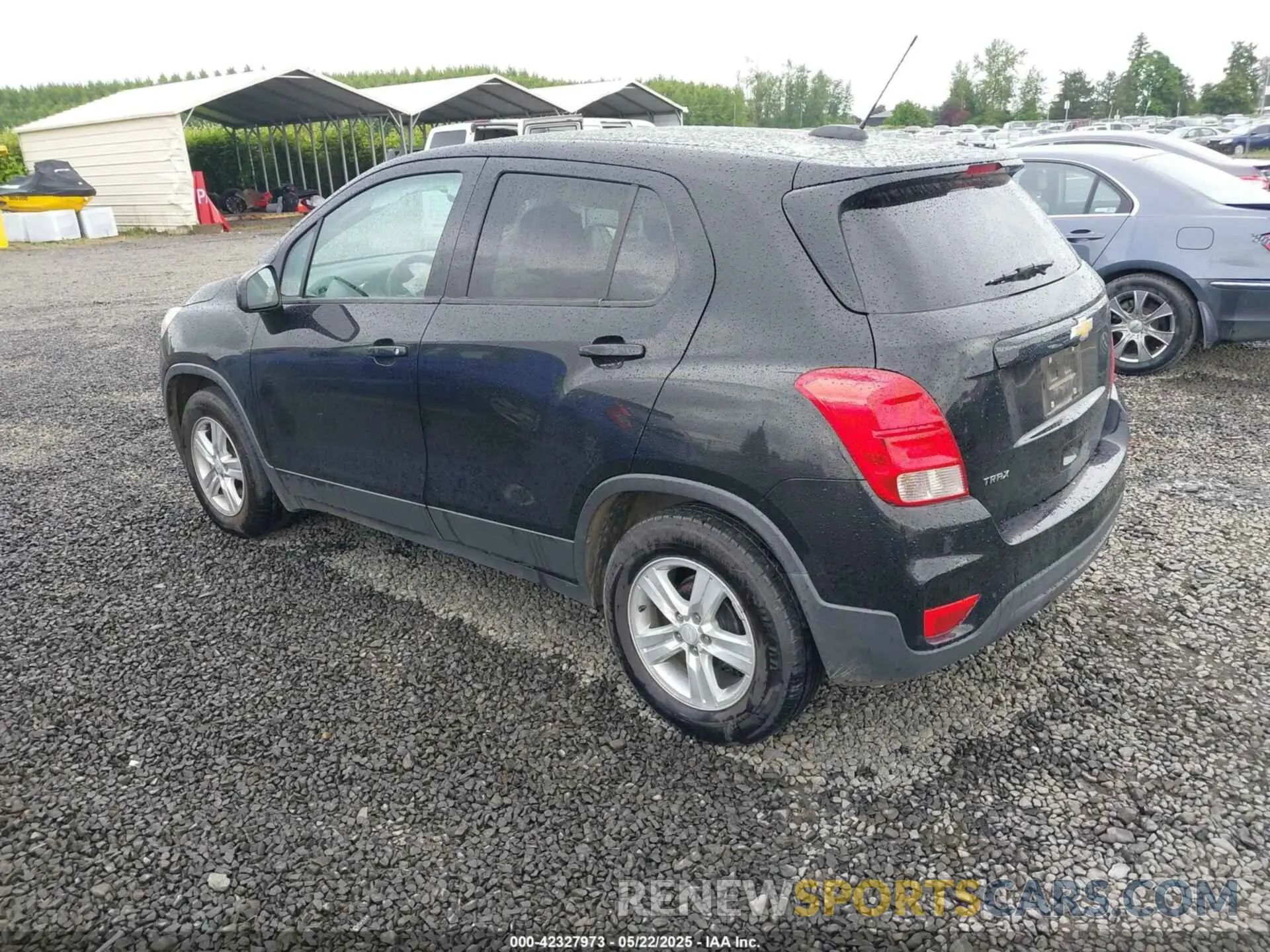 3 Photograph of a damaged car 3GNCJKSBXLL227702 CHEVROLET TRAX 2020