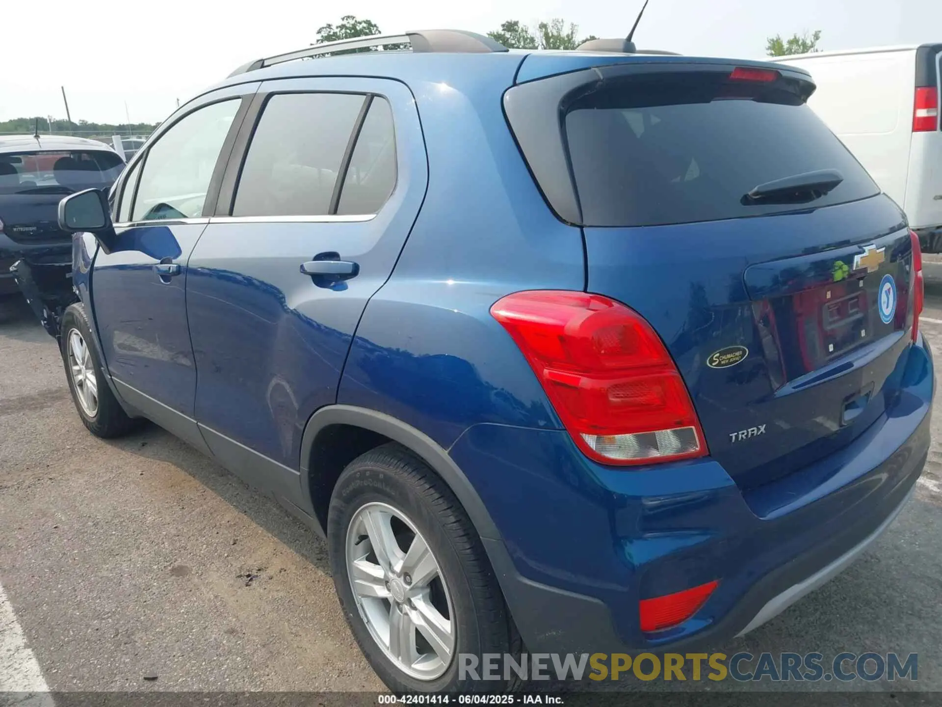 3 Photograph of a damaged car 3GNCJLSB0LL132779 CHEVROLET TRAX 2020