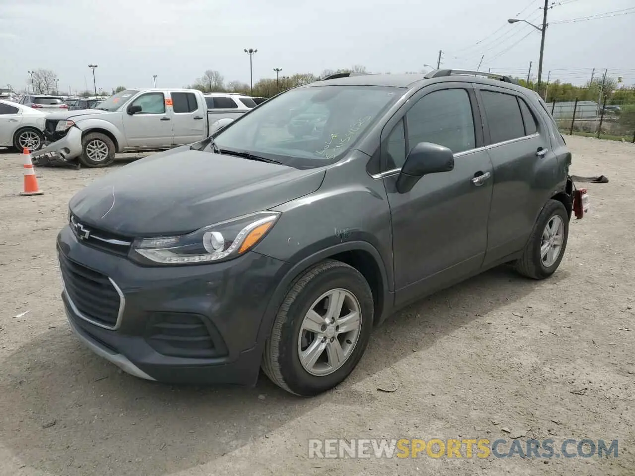 1 Photograph of a damaged car 3GNCJLSB0LL160615 CHEVROLET TRAX 2020