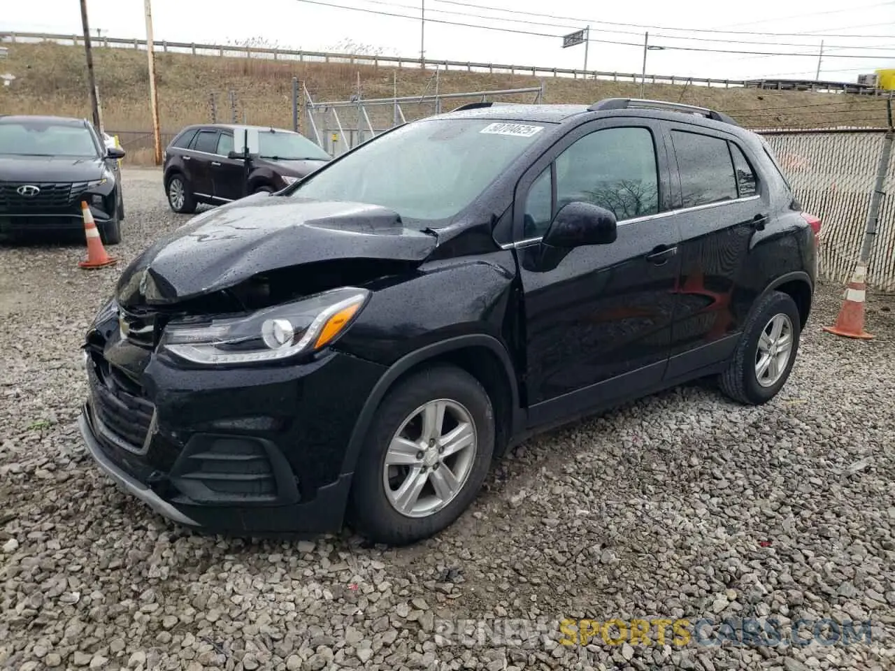 1 Photograph of a damaged car 3GNCJLSB0LL229402 CHEVROLET TRAX 2020