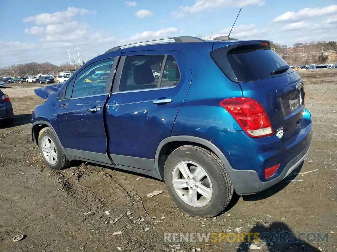 2 Photograph of a damaged car 3GNCJLSB1LL153933 CHEVROLET TRAX 2020