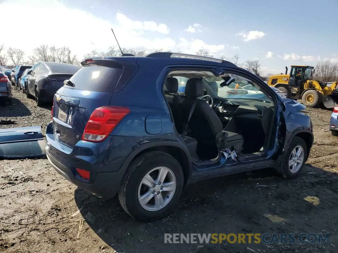 3 Photograph of a damaged car 3GNCJLSB1LL153933 CHEVROLET TRAX 2020