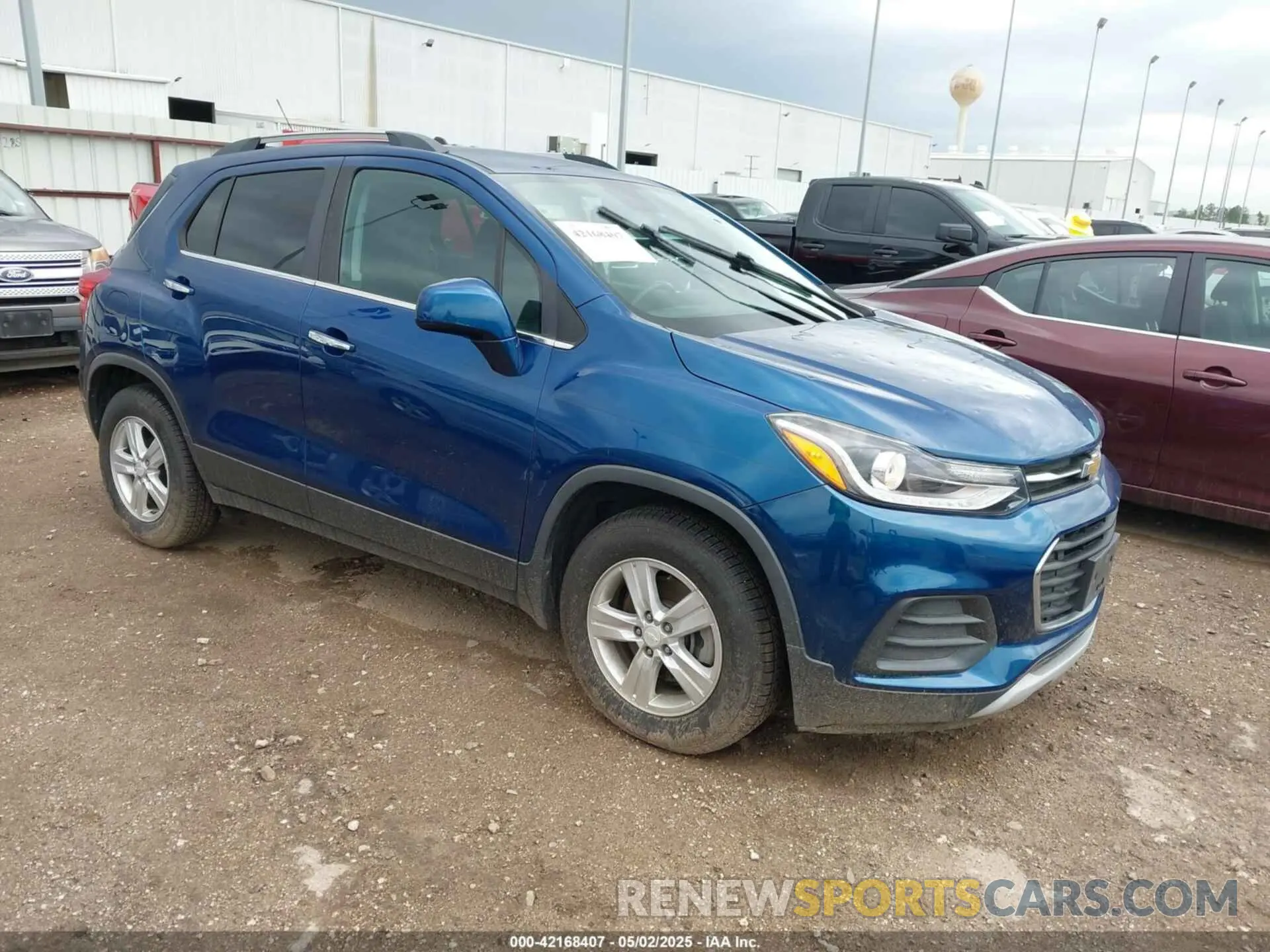 1 Photograph of a damaged car 3GNCJLSB1LL233751 CHEVROLET TRAX 2020