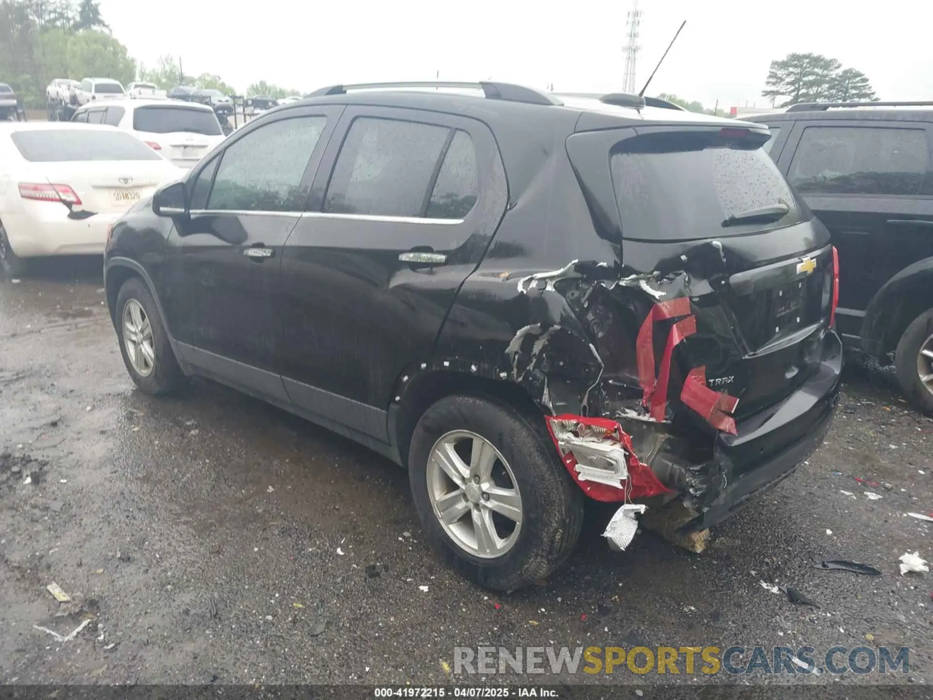 3 Photograph of a damaged car 3GNCJLSB1LL302146 CHEVROLET TRAX 2020