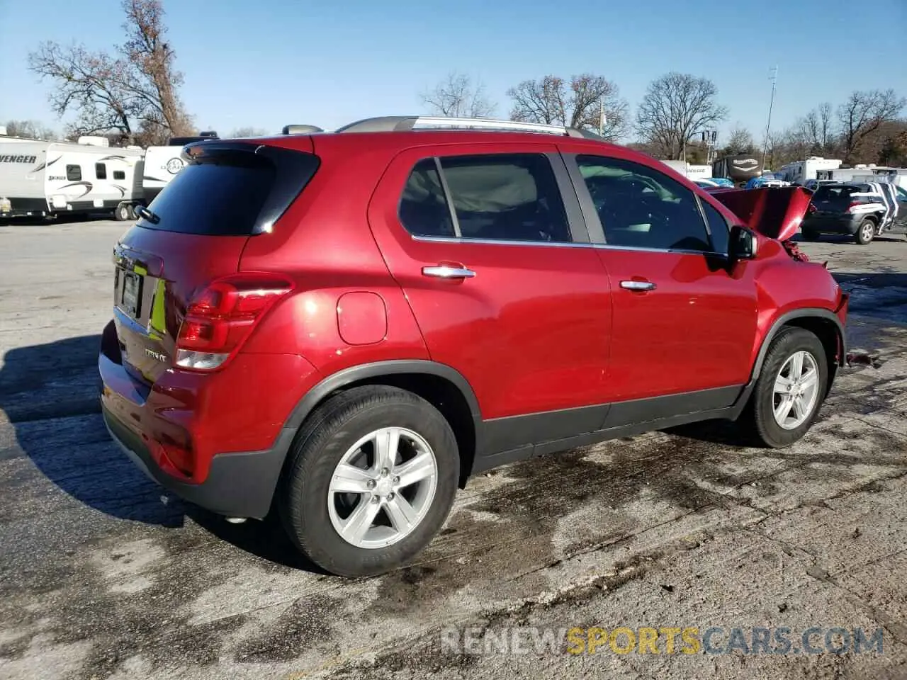 3 Photograph of a damaged car 3GNCJLSB2LL235816 CHEVROLET TRAX 2020