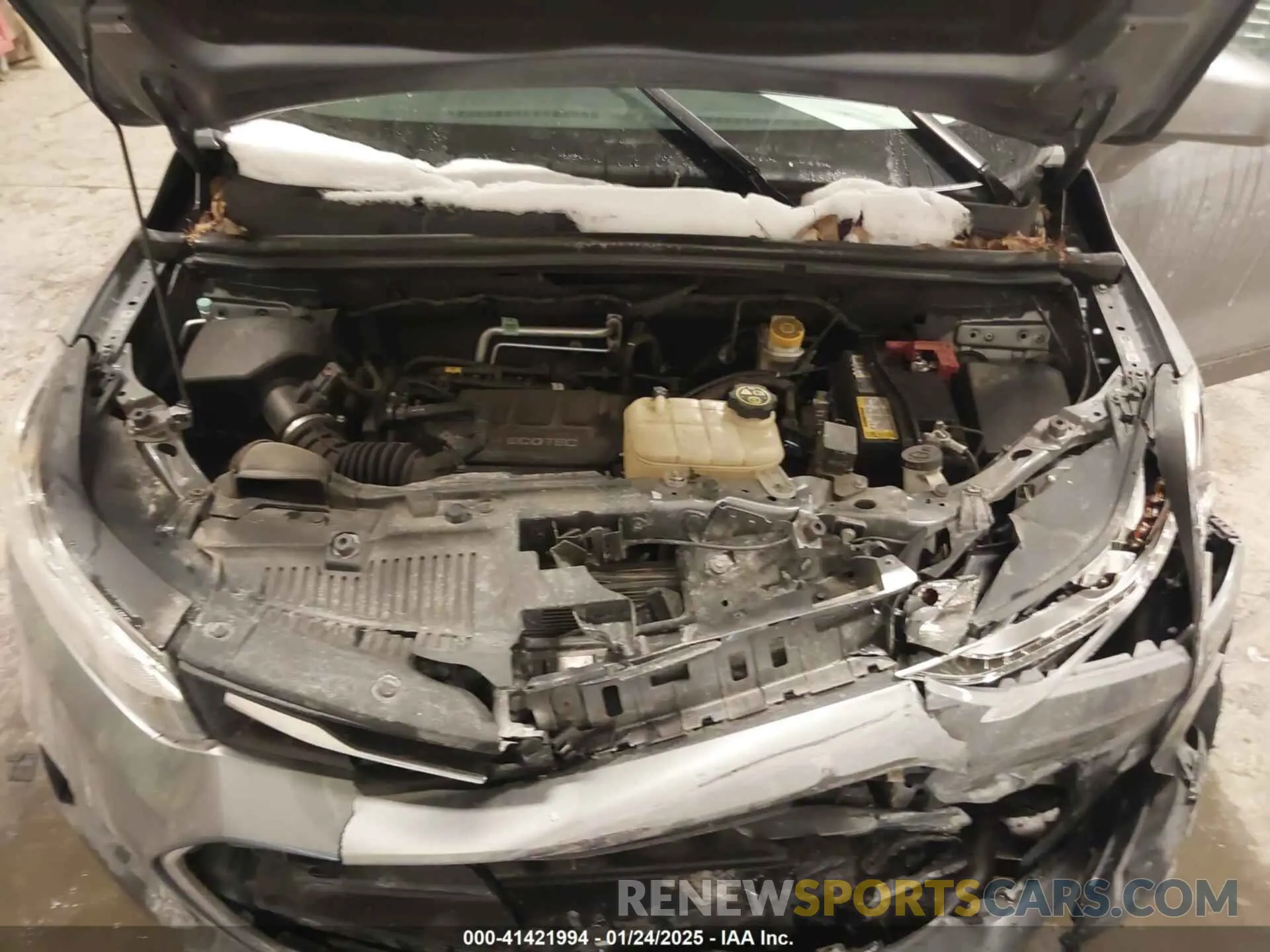 10 Photograph of a damaged car 3GNCJLSB2LL319876 CHEVROLET TRAX 2020