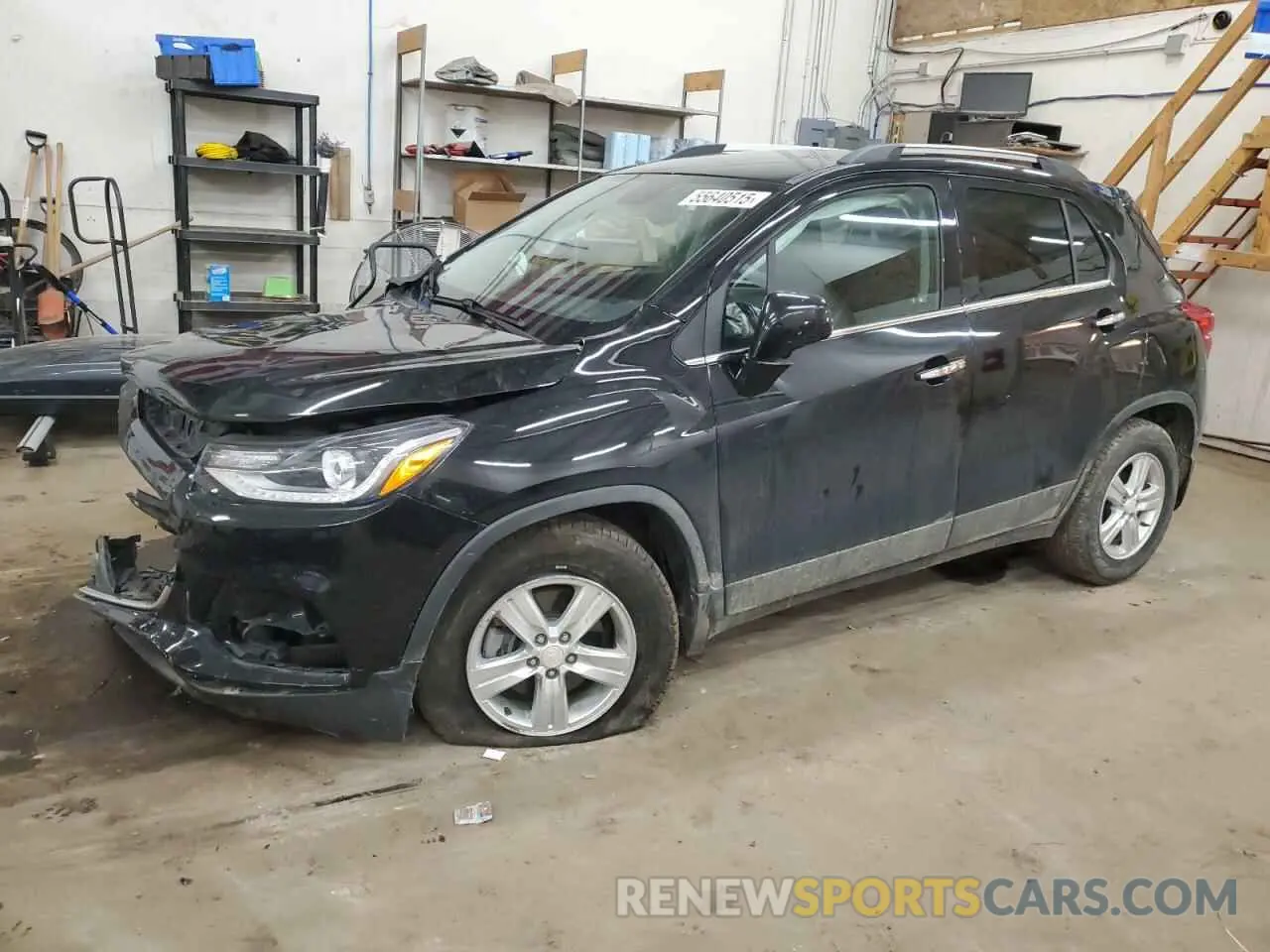 1 Photograph of a damaged car 3GNCJLSB3LL301712 CHEVROLET TRAX 2020