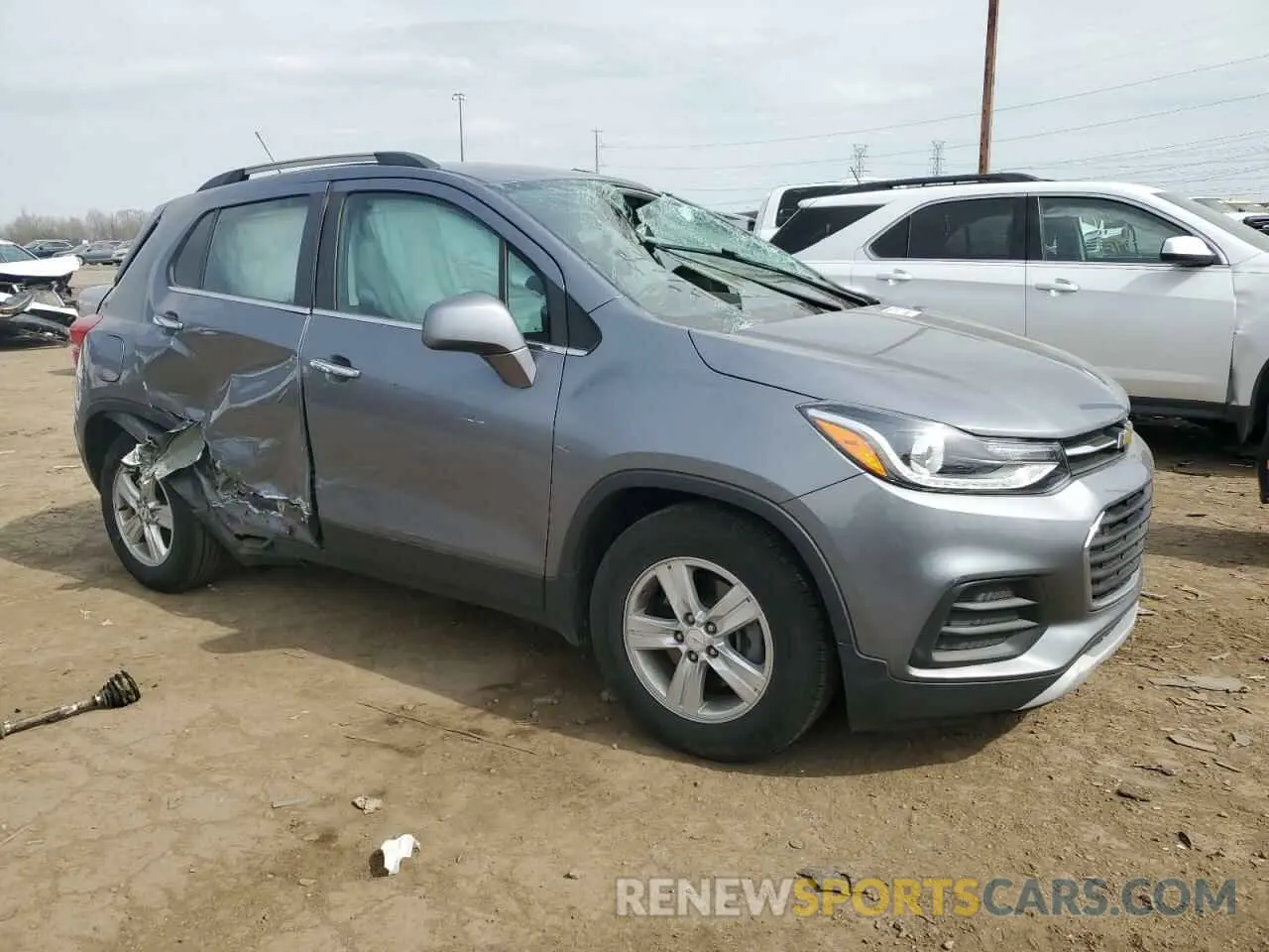 4 Photograph of a damaged car 3GNCJLSB4LL251497 CHEVROLET TRAX 2020