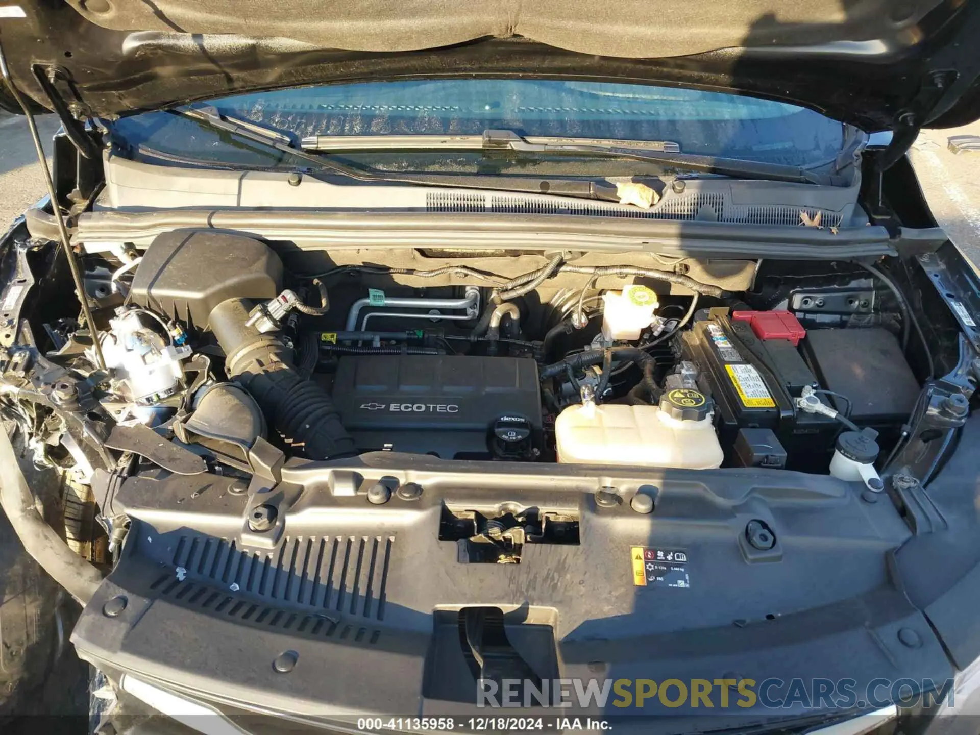 10 Photograph of a damaged car 3GNCJLSB4LL334198 CHEVROLET TRAX 2020