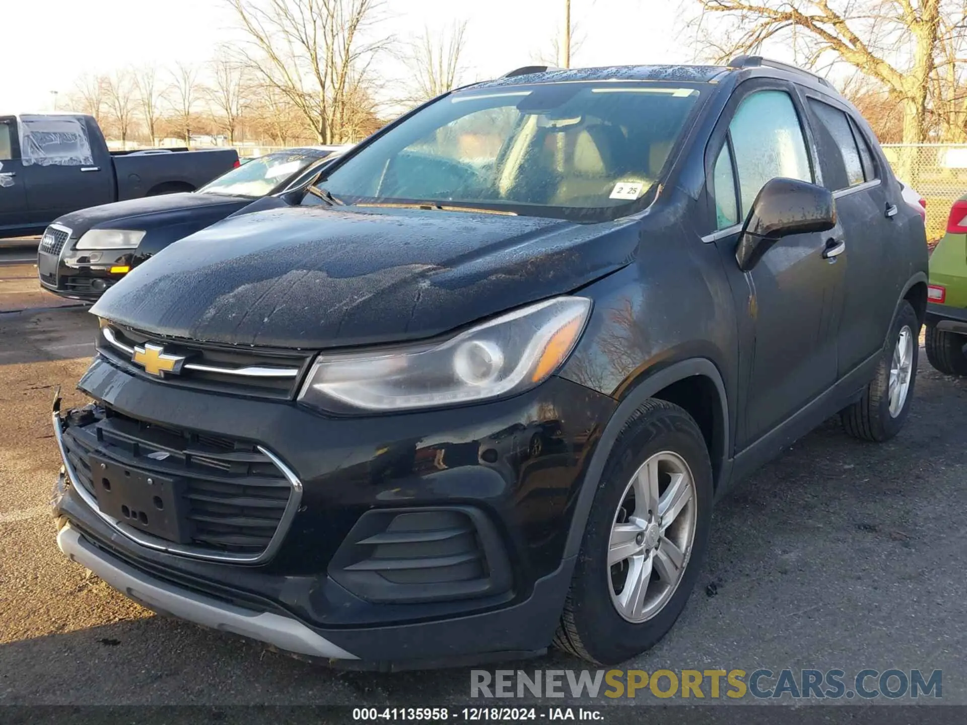 2 Photograph of a damaged car 3GNCJLSB4LL334198 CHEVROLET TRAX 2020